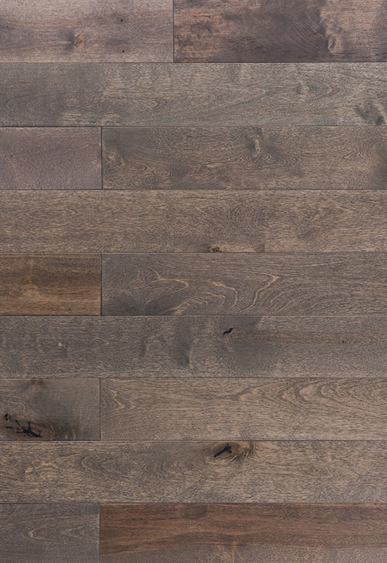 Birch 90 Lantai Kayu Solid Datar