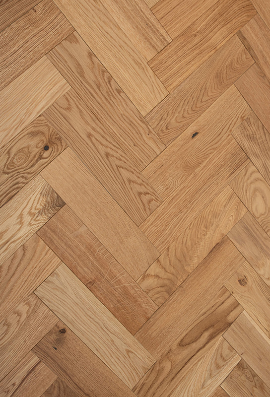 White Oak Natural Herringbone Engineered Wood Flooring OA001-7